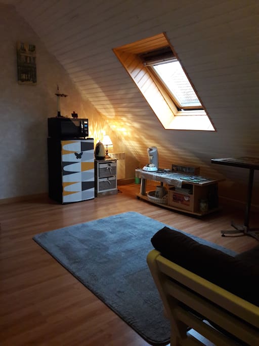 La chambre à l'étage
