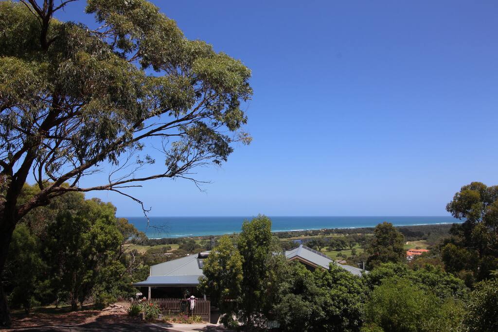 Ocean view from front balcony
