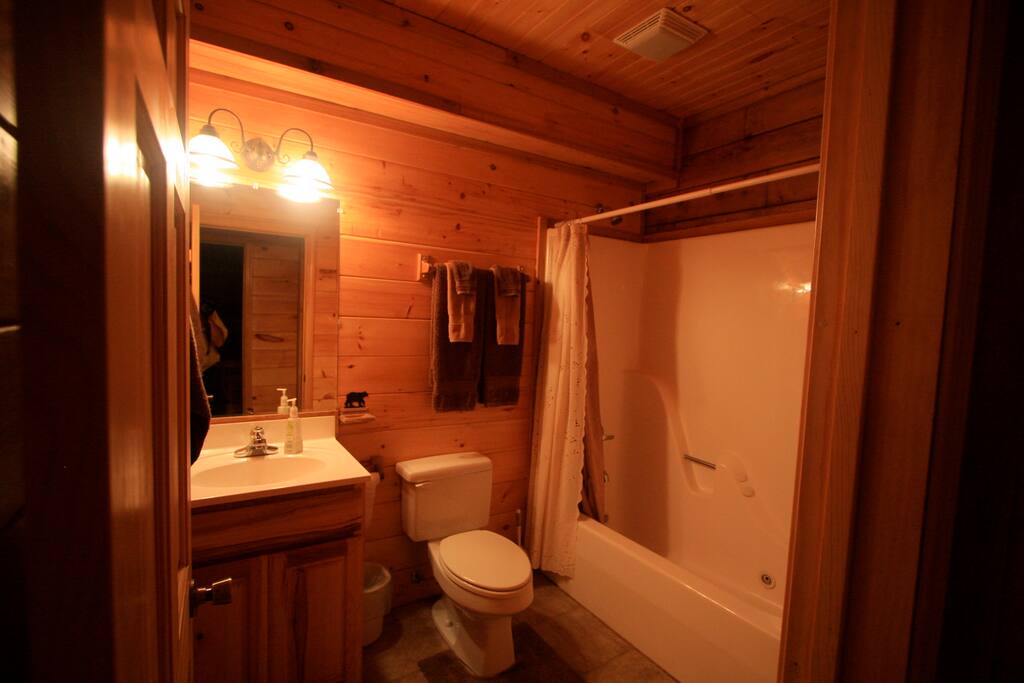 Full bath on main floor