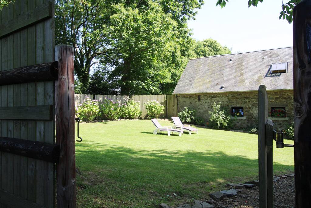 L'entrée du gîte