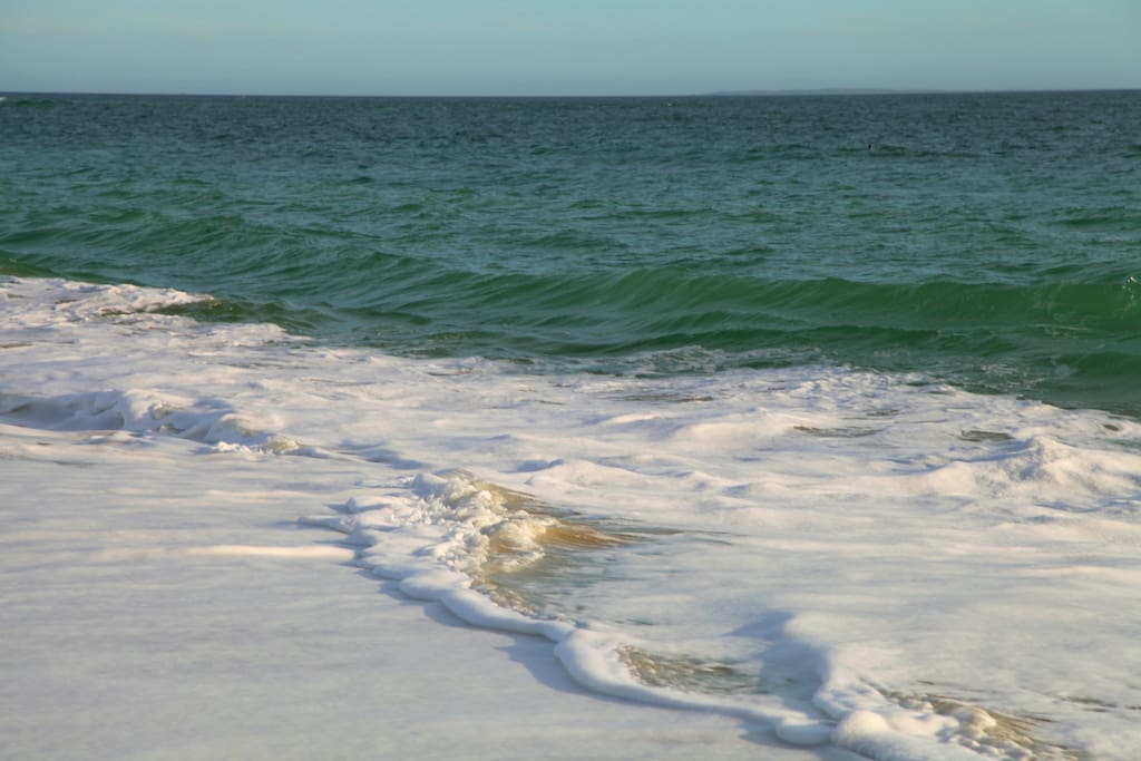 The ocean at the Inn Beach