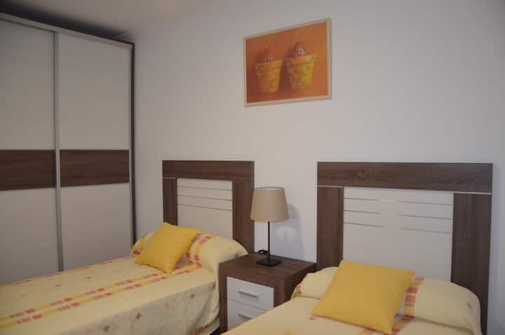 Habitación con camas gemelas