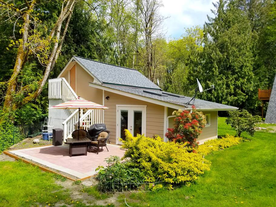 Patio with BBQ
