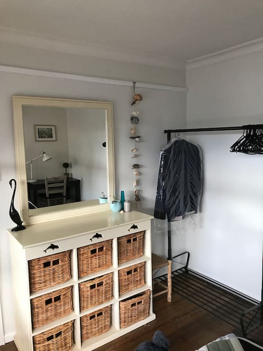 Dresser and Wardrobe