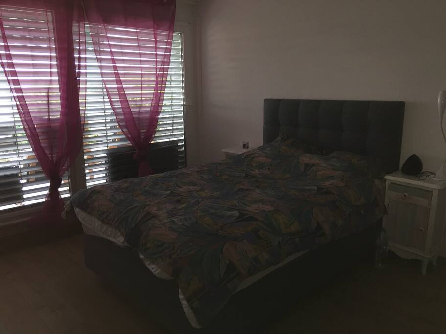 Chambre parentale sur terrasse