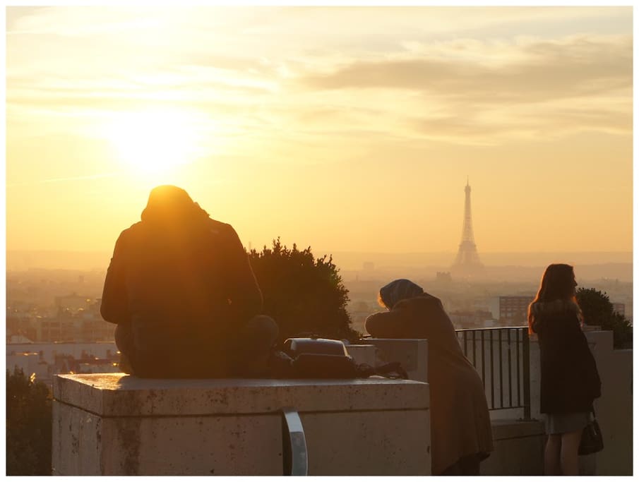 One of the best view of Paris. 20metres from the apartment