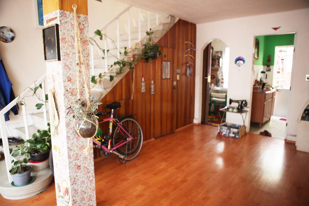 Leaving-Room (upstairs are your room and mine).