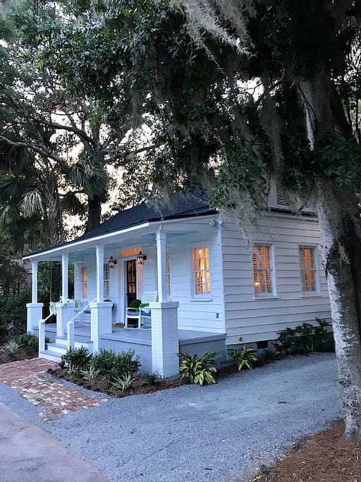 Low Country Evening at the King Street Cottage