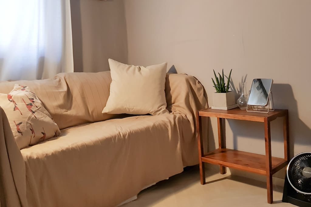 Sofa, in the bed room
