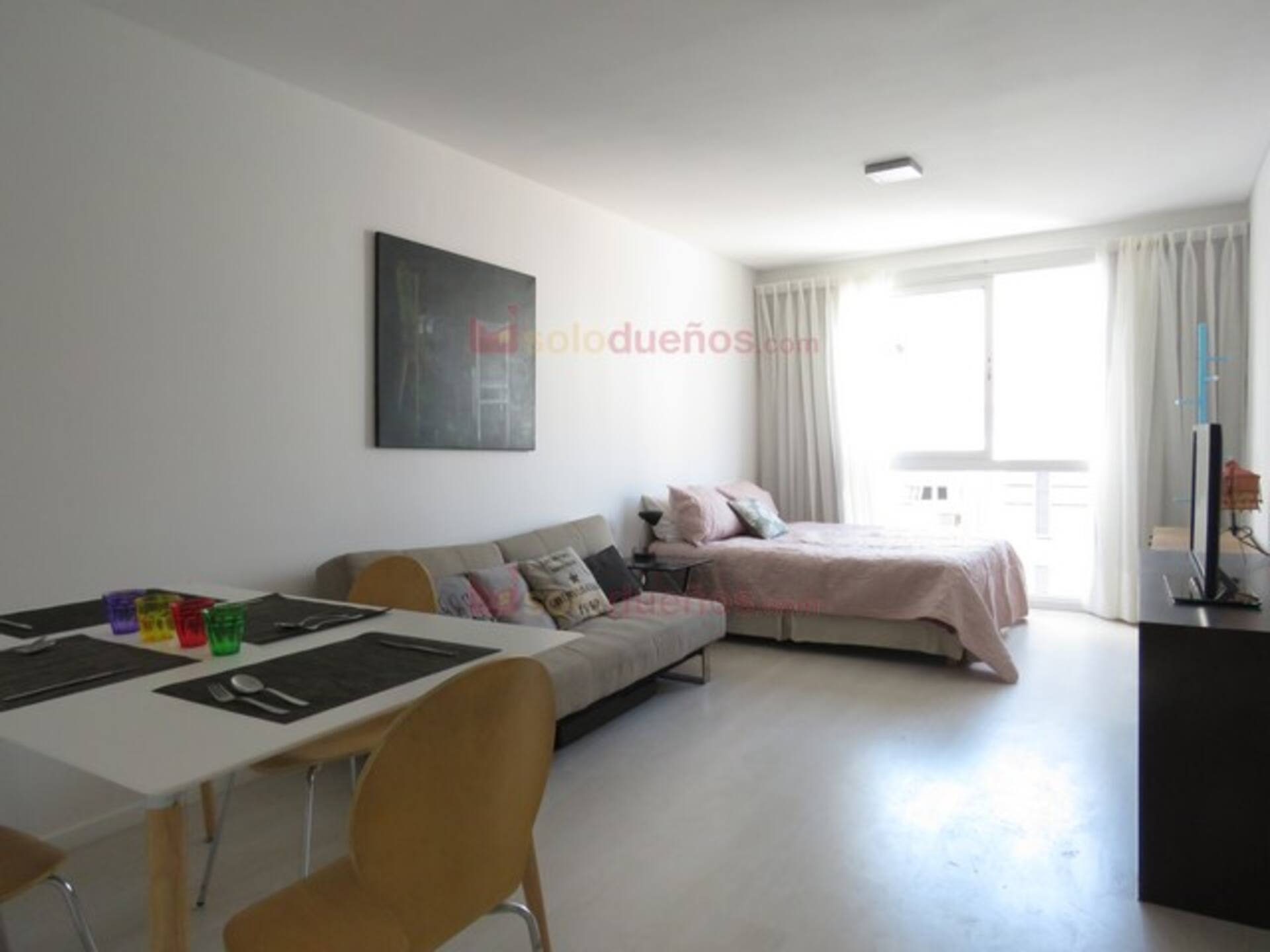 Bright studio apartment on the 9th floor in Balvanera