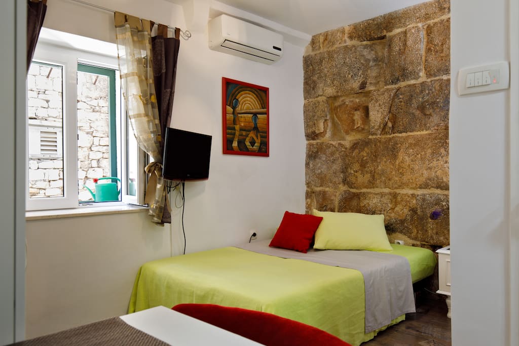 "Really lovely to sleep against the old walls." Debbie from UK