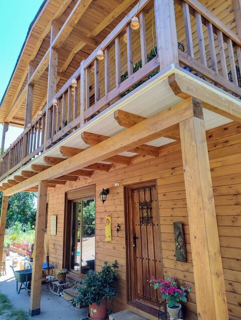 Cabin in Finca Picapalú with BBQ, WiFi