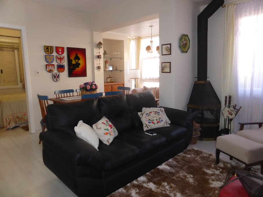 Sala de estar e jantar