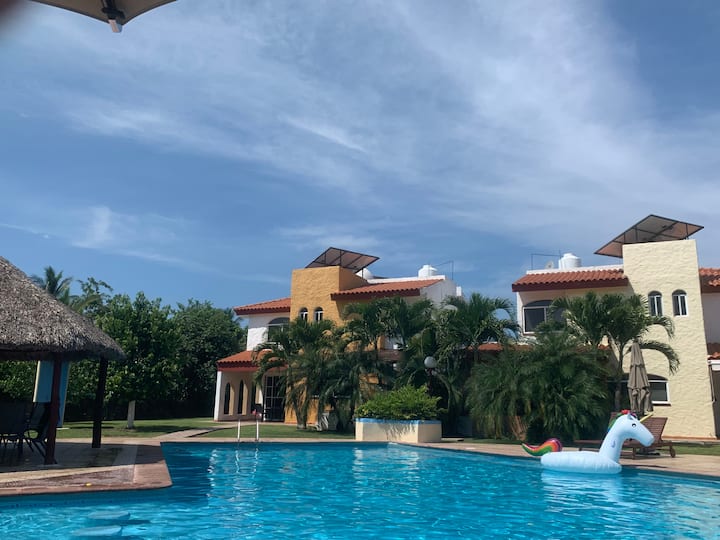 Mexican villa Houses for Rent in Las Jarretaderas, Nayarit, Mexico Airbnb