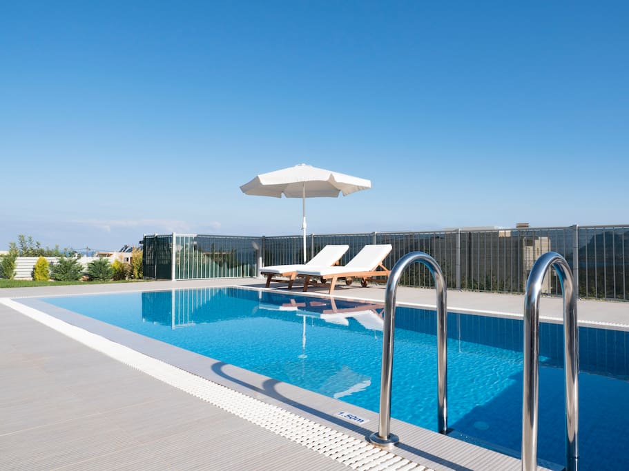 Katakis Villas - Villa Maria Outside Pool, Chania, Crete, Greece