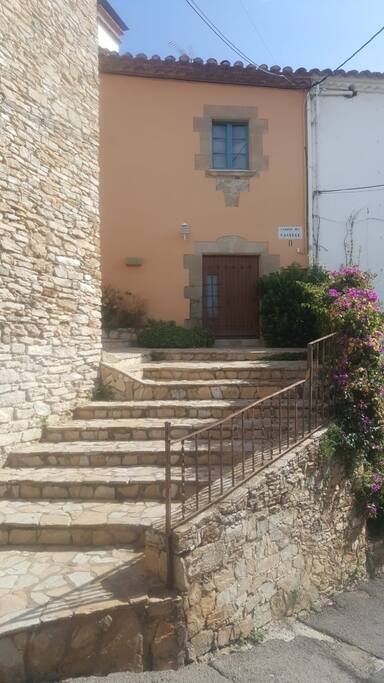 La façana de la casa