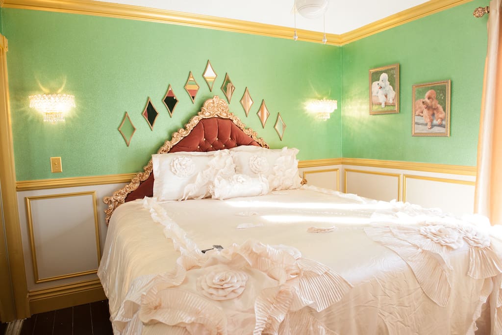 Take a load off and drape yourself across your stunning and luxurious bed
