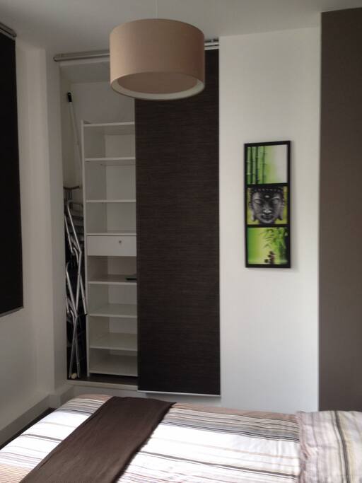 La chambre et son dressing