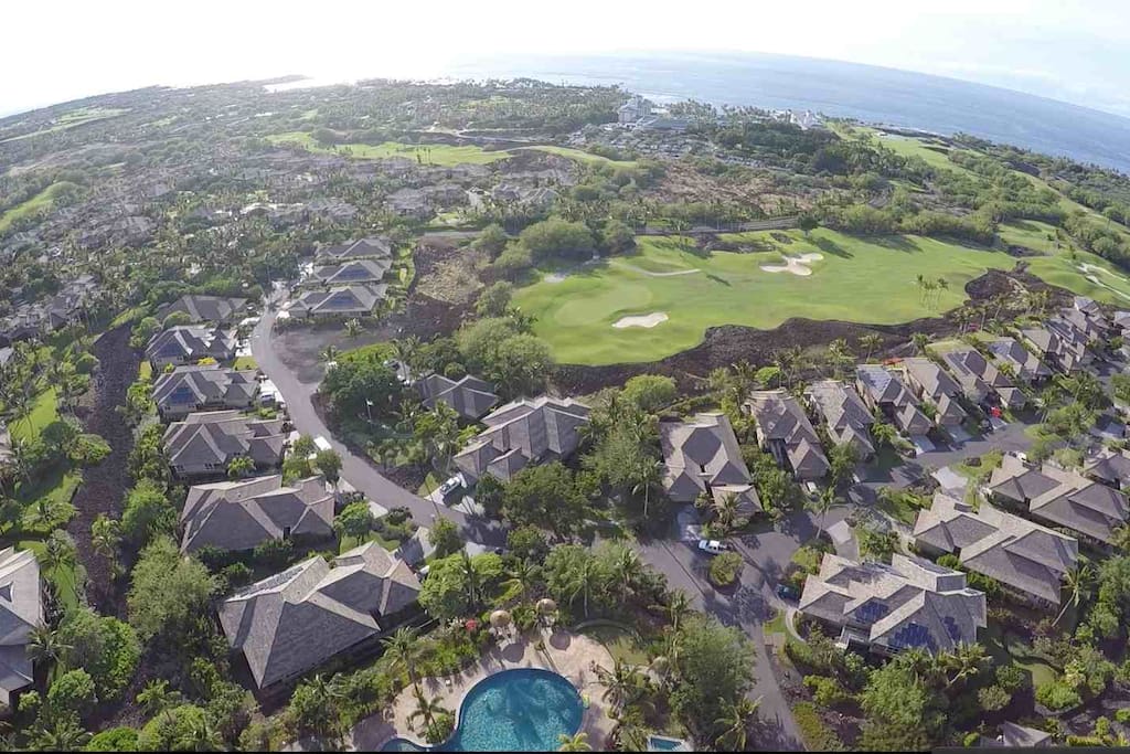 Aerial View of KaMilo gated community