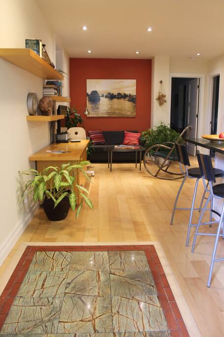 Main space from the entrance.