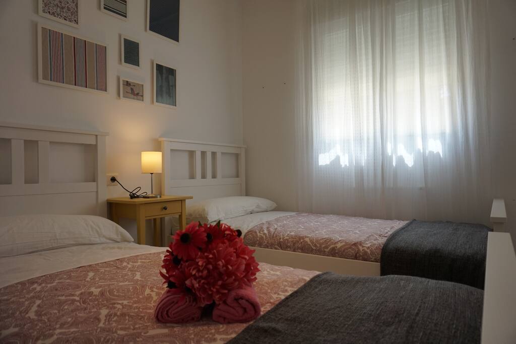 Cuarto 2 camas individuales