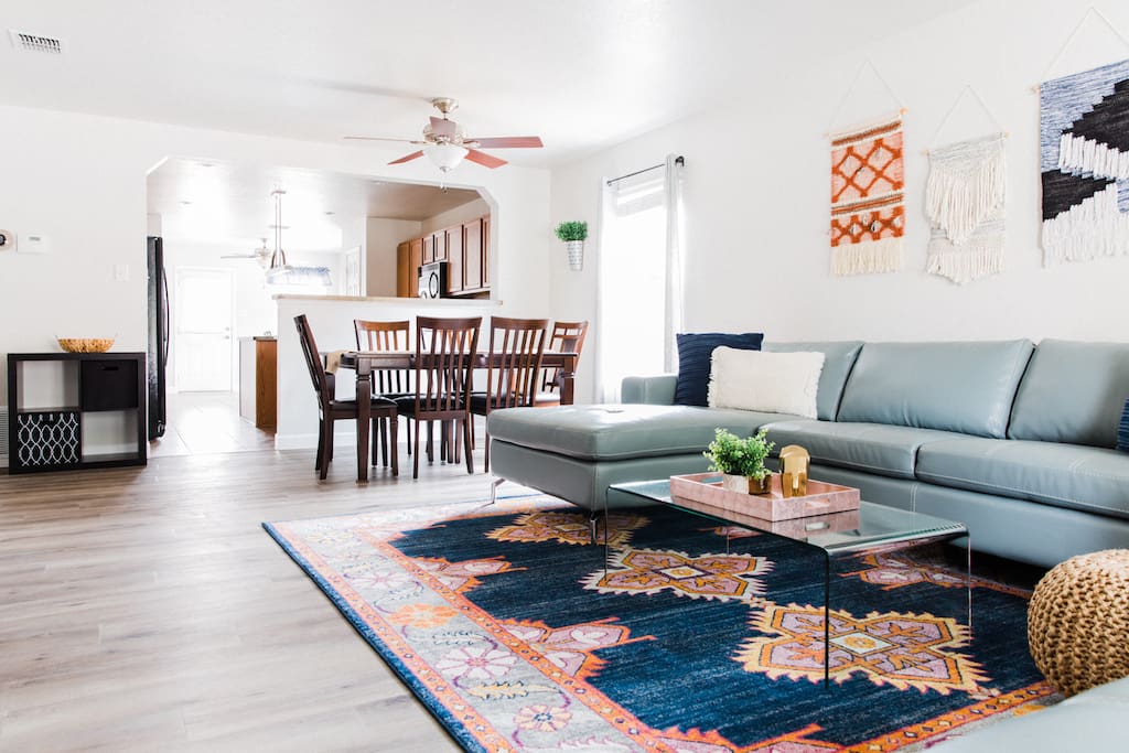 Living Room Open floor Plan