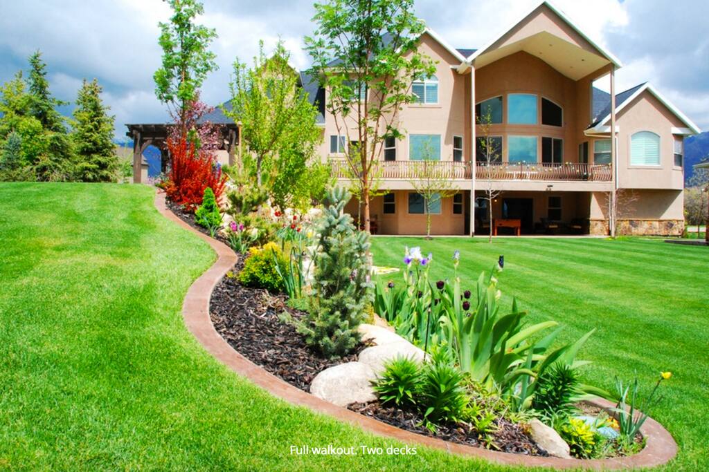 Landscaped Yard