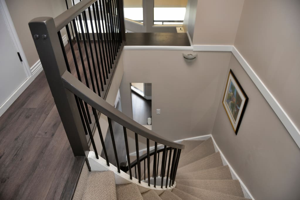 Stairs from Entrance Level