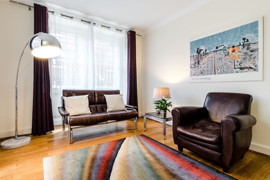 The living room