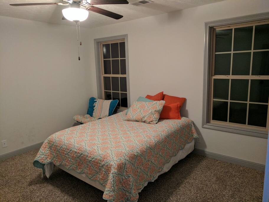 We've lived in the house a couple months and just now getting things together so the blinds will be up this weekend for privacy.
