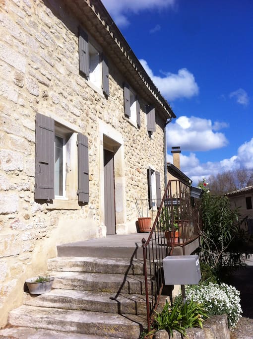 terrasse côté ouest