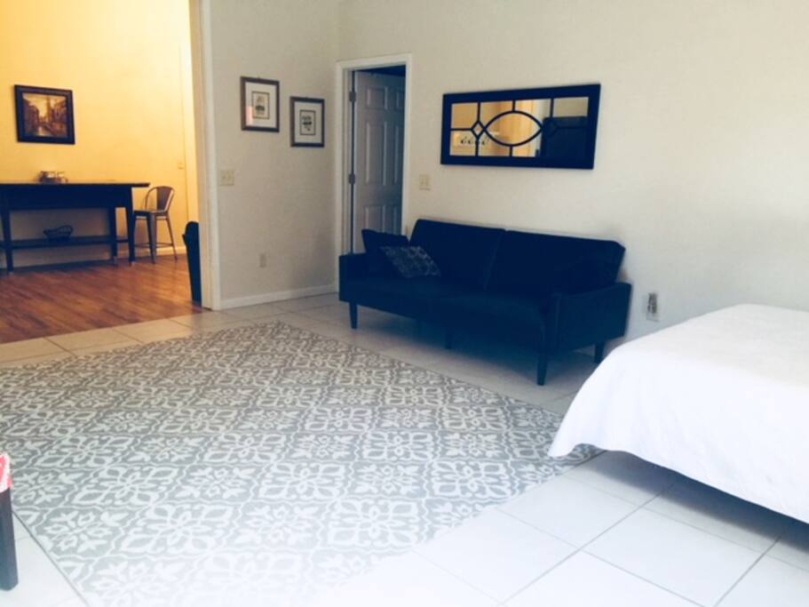 Living/Sitting/Bedroom area