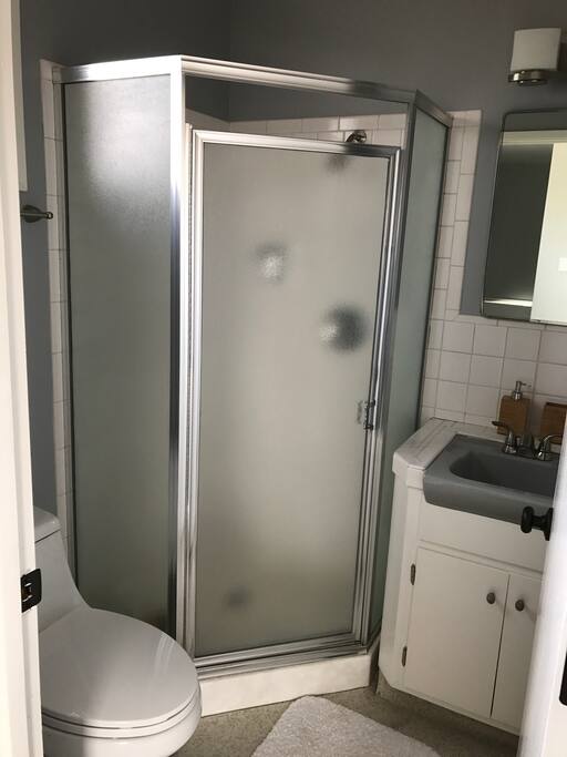 Private bathroom.