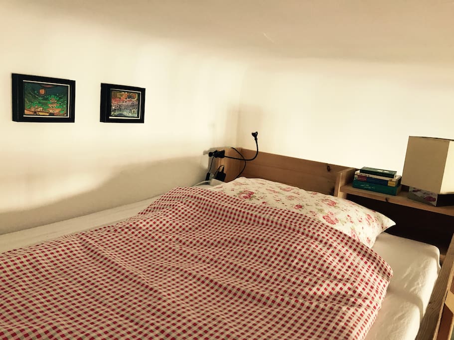 Gemütliches Bett auf Empore (120cmx200cm)