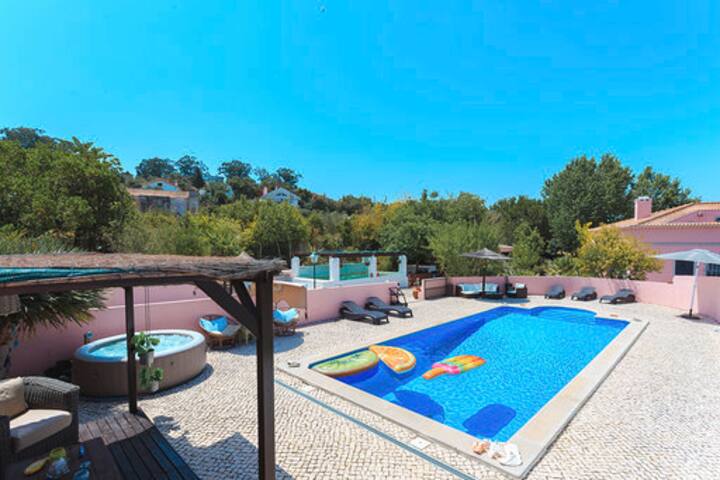 moradia piscina jacuzzi exterior