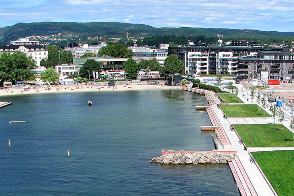 Bystranda i Kristiansand