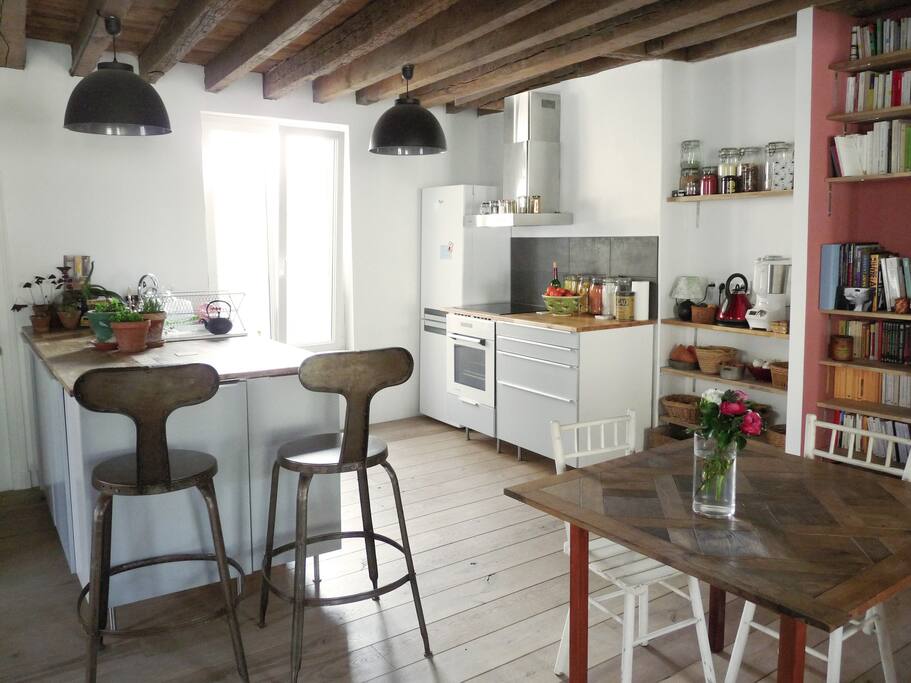 Cuisine - Nous pouvons préparer un repas à base de produits frais du marché pour 12€/personne