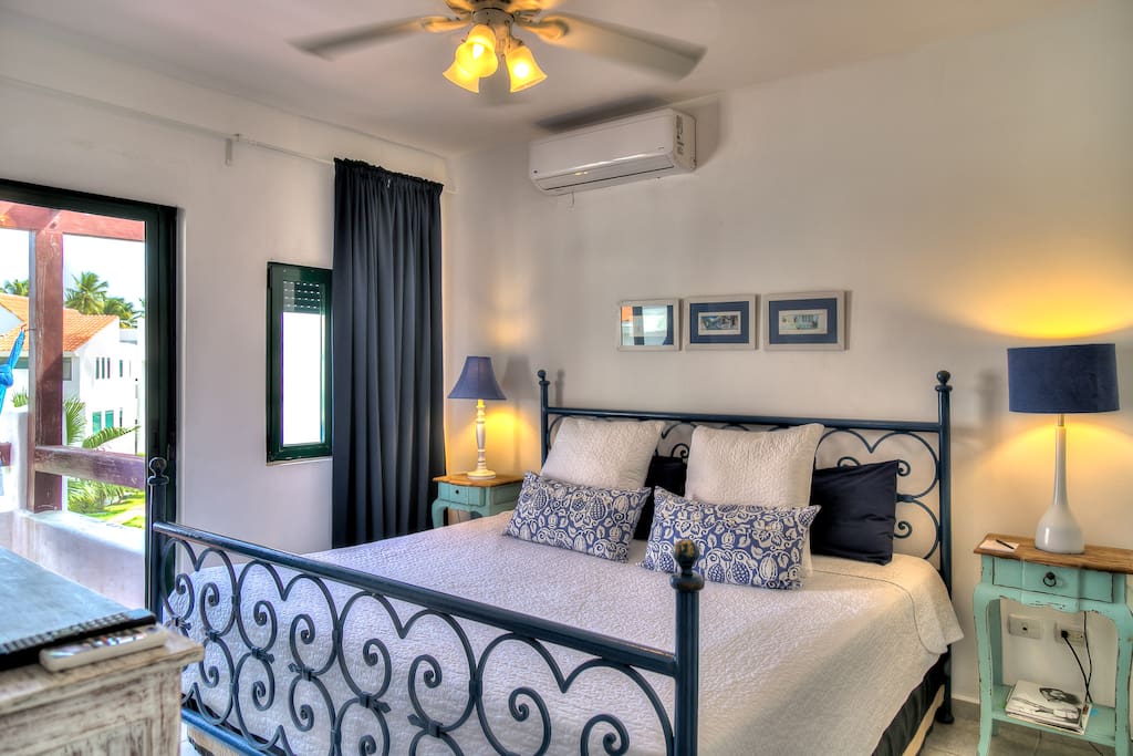 Main bedroom with bathroom