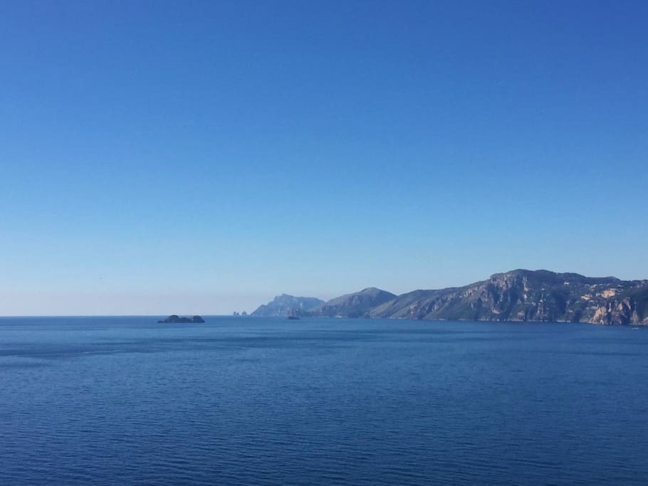 The view from the terrace