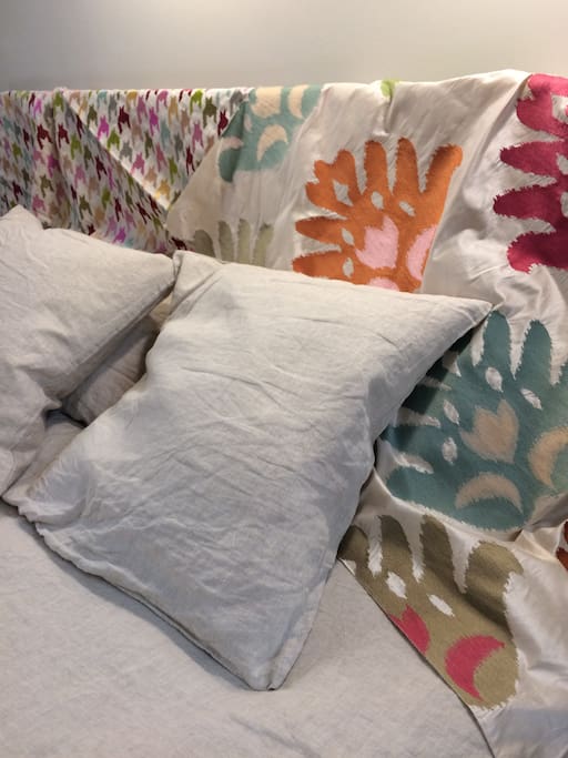 Draps de lin et étoffes de soie