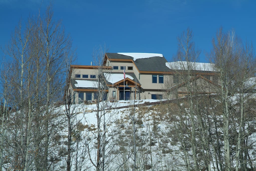 One acre, top of the hill privacy yet close to everything