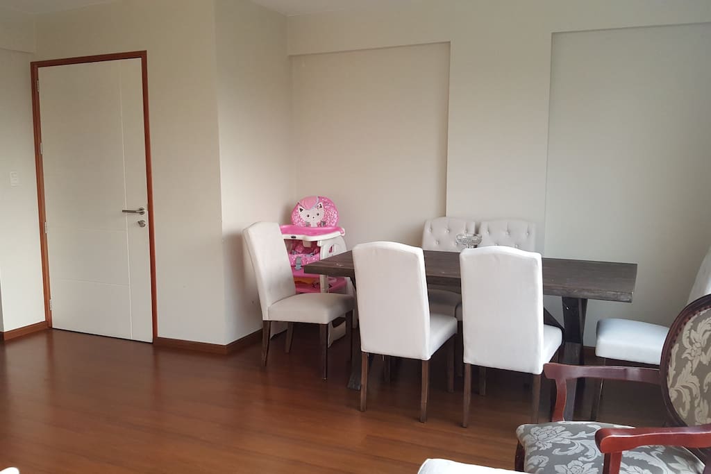 Dinning room, and you can use
baby dining chair.
