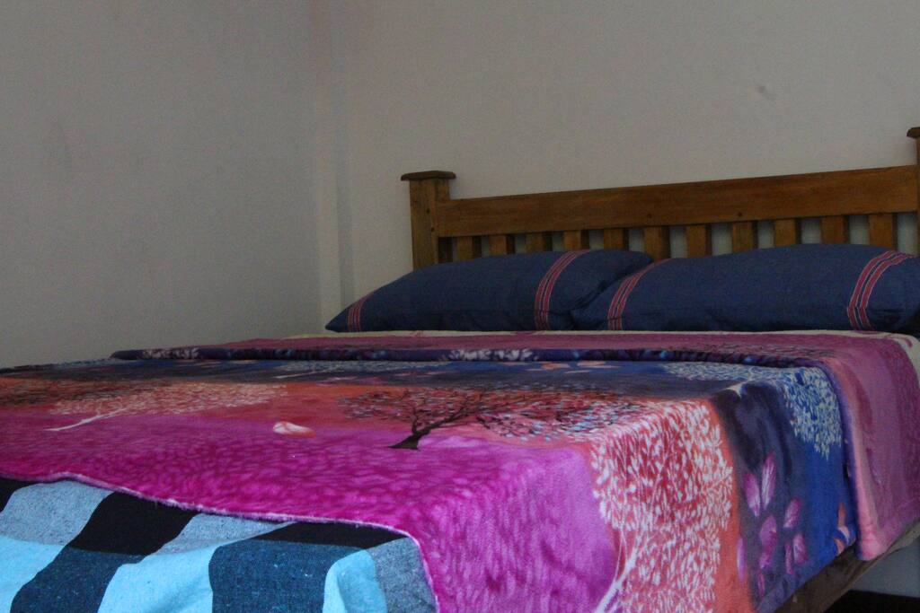 inside bed