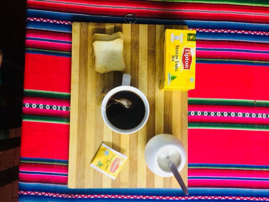 desayuno cafe, te mate
