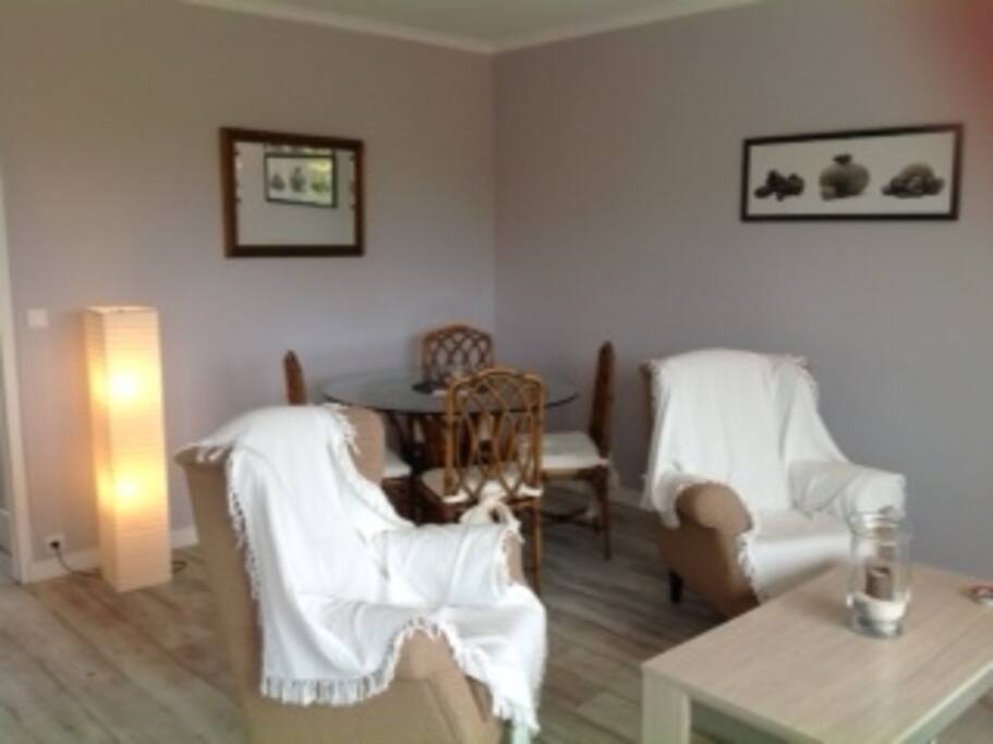 Le salon , salle à manger