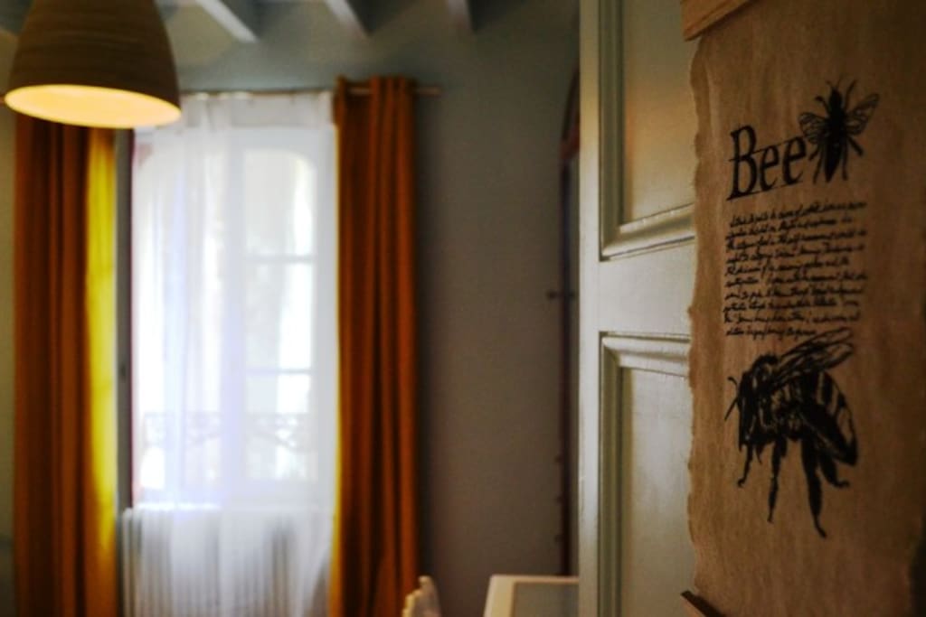 Bienvenue dans la chambre "Abeilles", labellisée 3 épis (Gîtes de France)!