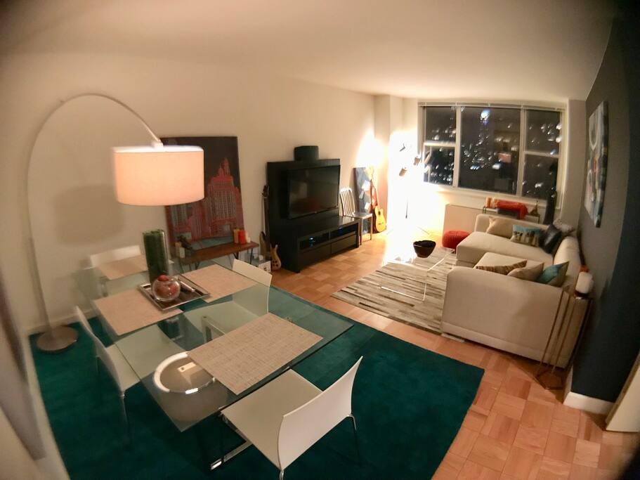 Dining + Living Rooms