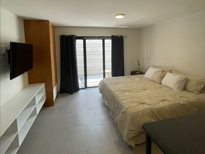 Providencia Zona Midtown Studio with peq. patio Apartments for Rent