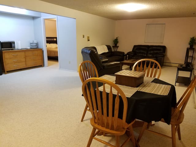 Large Living Area With Two Bedrooms & Private Bath