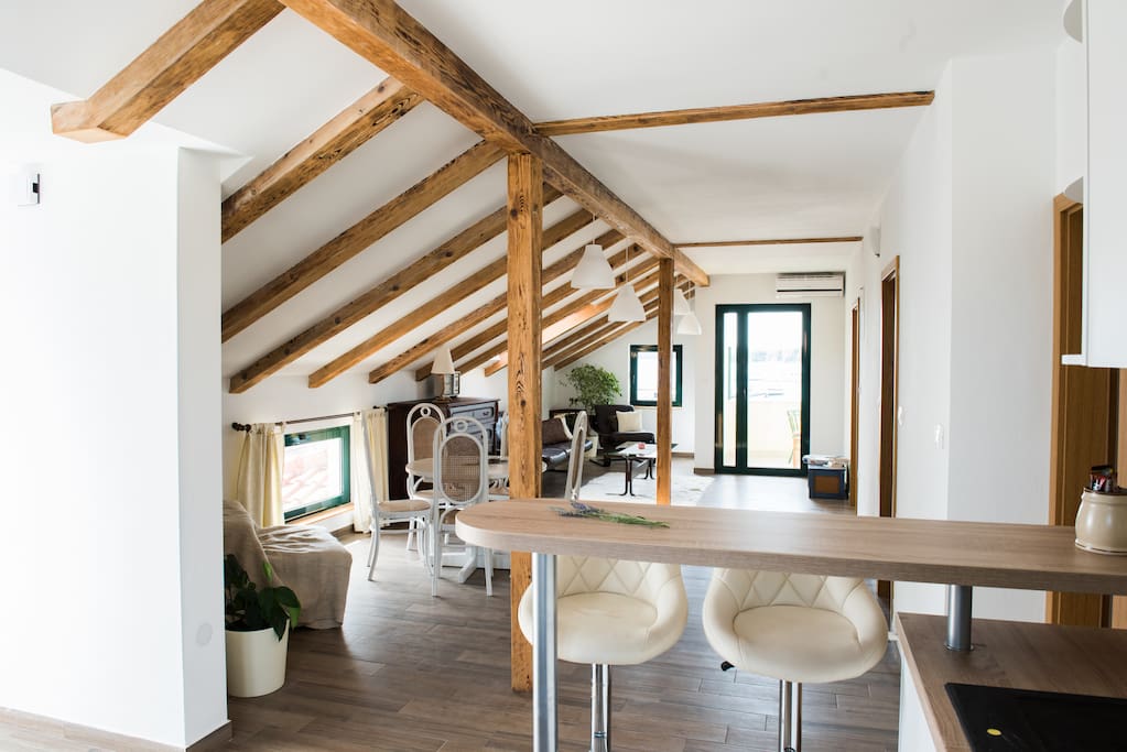 view from the kitchen